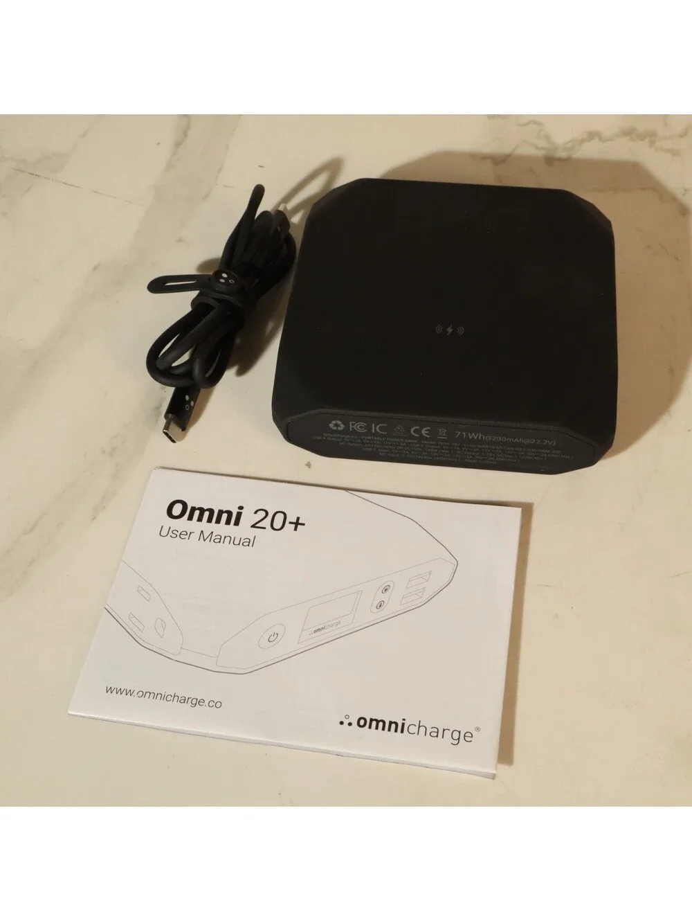 Omnicharge Omni 20C+ Portable Power Bank All-in-one Outdoor Travel Charger